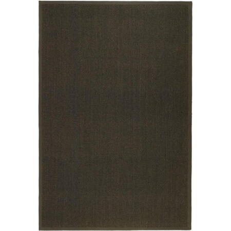 Safavieh 2 ft. 6 in. x 16 ft. Runner Casual Brown and Brown Natural Fiber Rug NF443D-216